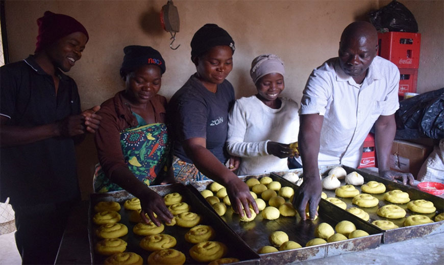 Some farmers in Balaka have set up Tiyanjane Bakery, thanks to FIDP