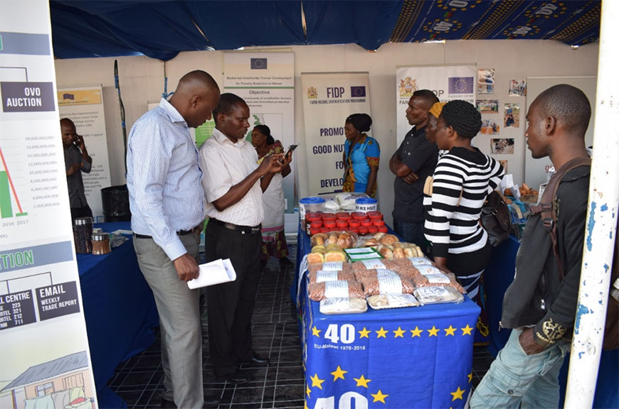 Some FIDP products displayed during the 2017 National Agriculture Fair Some FIDP products displayed during the 2017 National Agriculture Fair