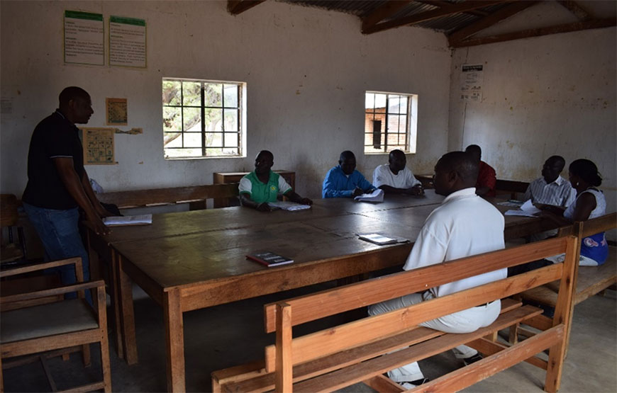 Brainstorming session on nutrition activities in Mzimba bythe Area Nutrition Coordinating Committee (ANCC)
